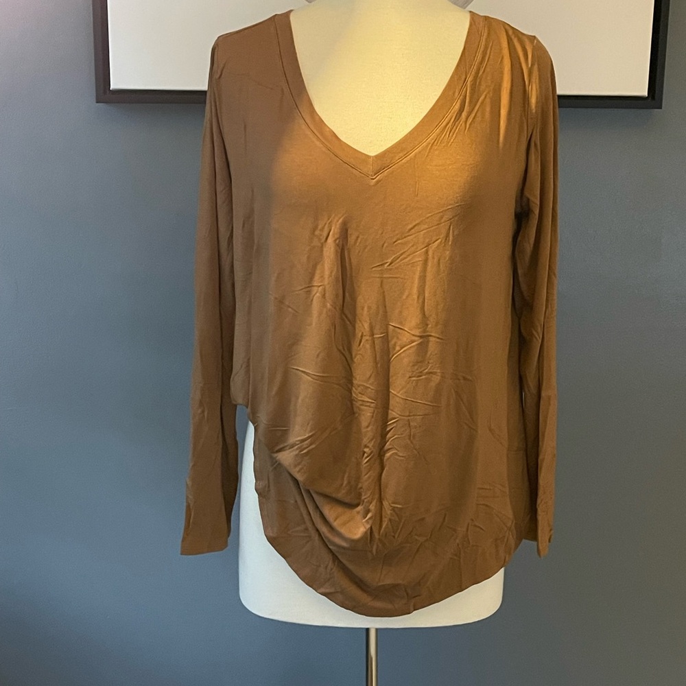 Fall Faux Leather 2 pc Luxe Set - Cognac - Picture 6 of 9